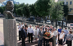 Сбор у памятника А.И. Бабухина